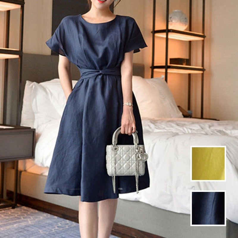 Kilakilastyle Com カジュアルワンピース ナチュラルテイスト 清楚 フレア Aライン 春 夏 Ptxk916