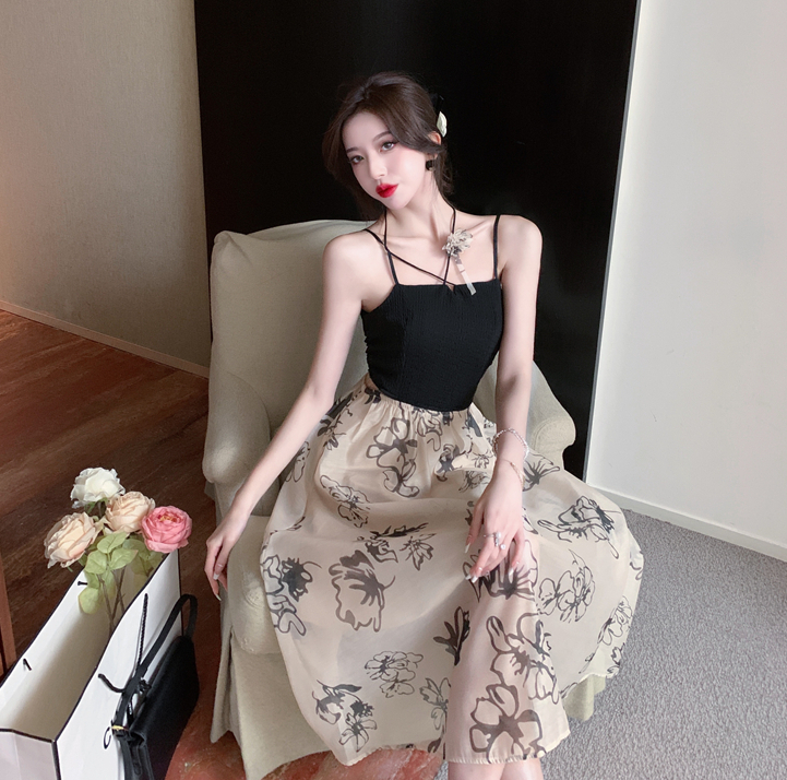 韓国 ファッション パーティードレス 結婚式 お呼ばれドレス セットアップ 春 夏 パーティー ブライダル PTXN722  アシンメトリー キャミワンピ シアー 羽織り 二次会 セレブ きれいめの写真10枚目